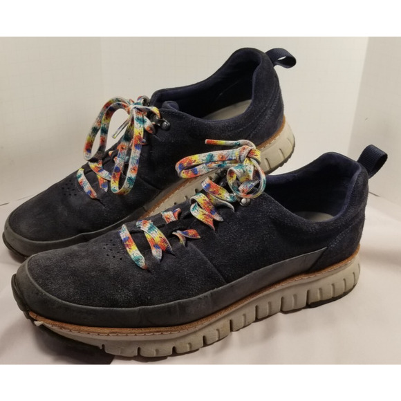 Cole Haan Grand OS Men's Navy Blue Sneakers 10.5 M C28469 - Picture 3 of 10